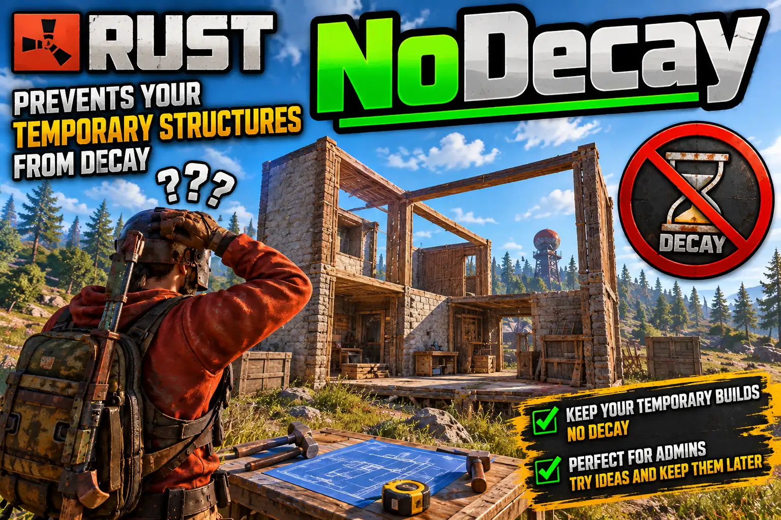 Rust NoDecay Base-Building Showdown