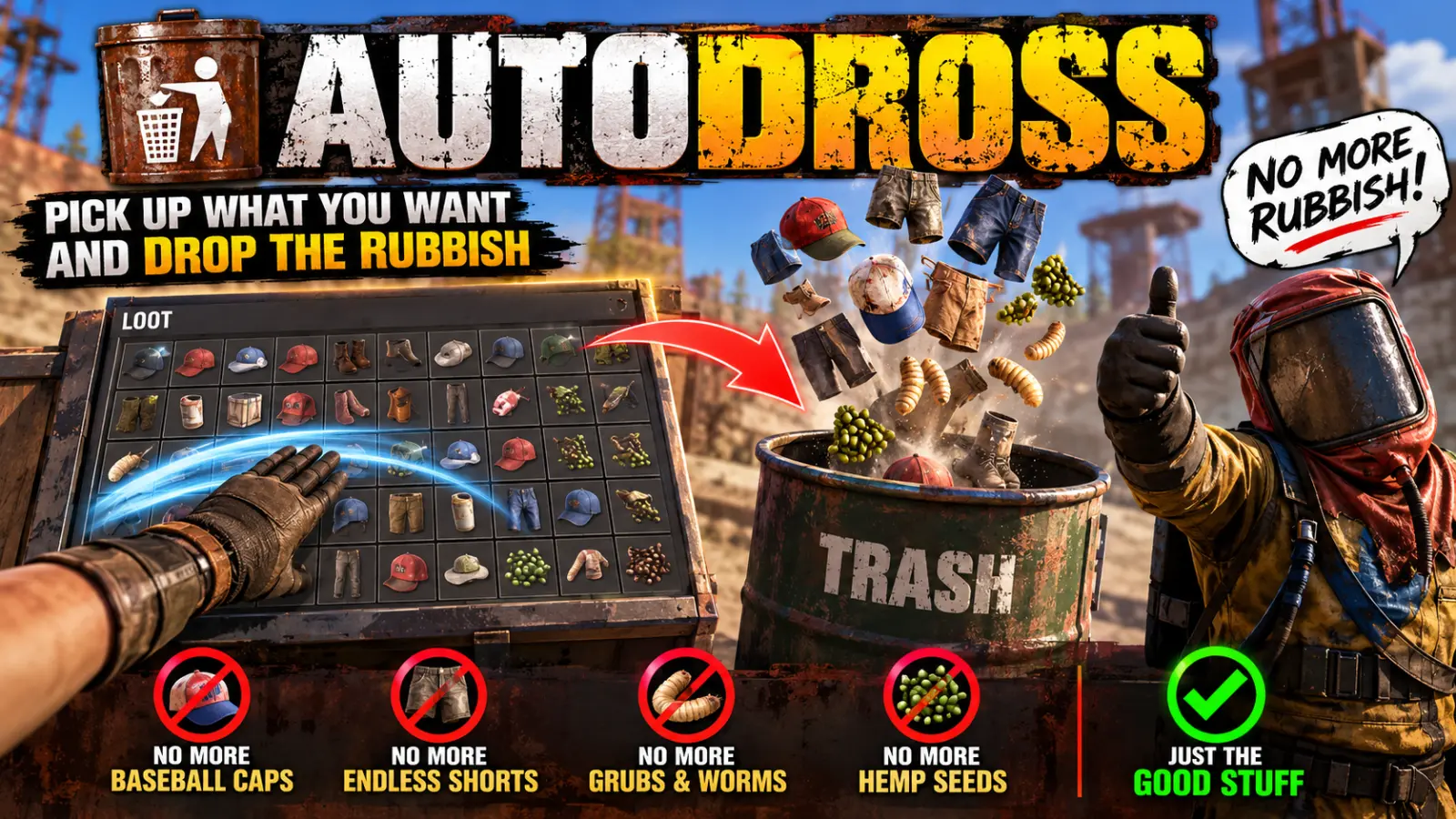 AutoDross_ Clean Loot, No Rubbish