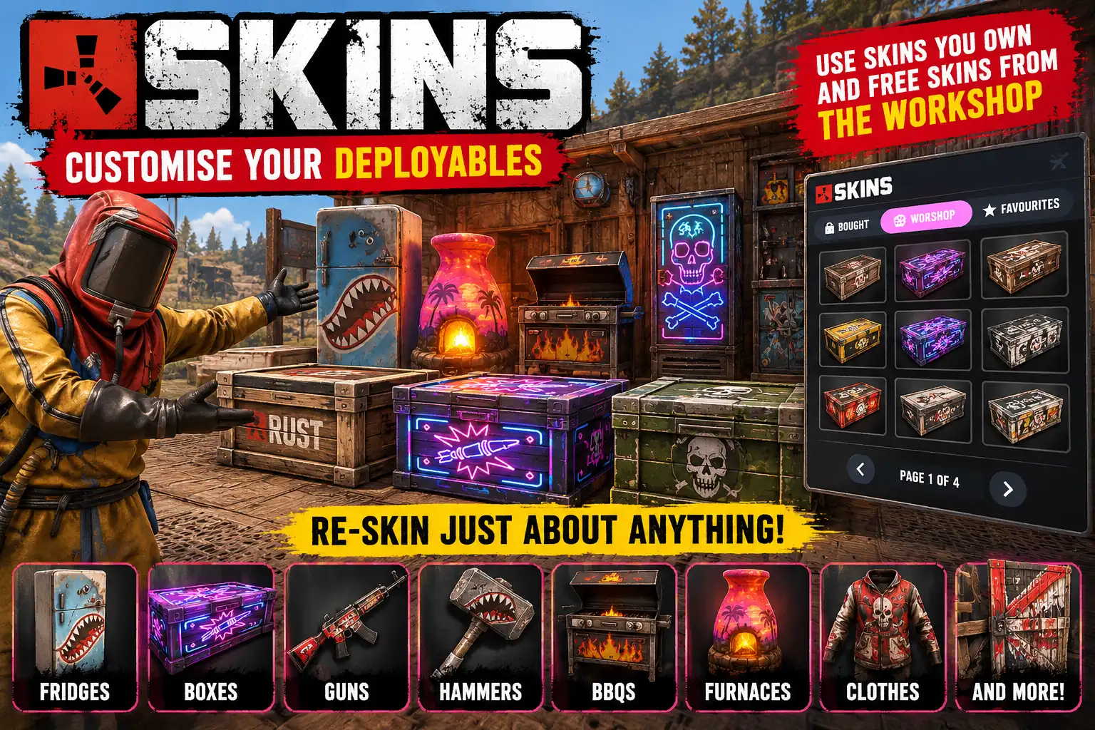 Skins_ Customize Your Deployables