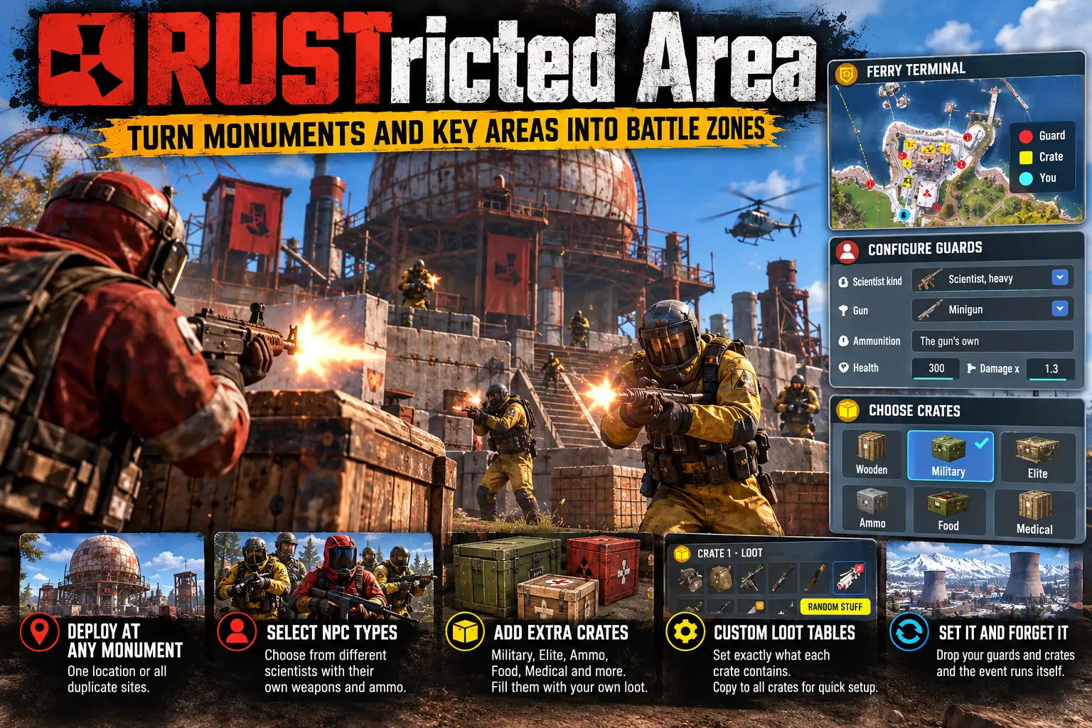 RUSTricted Area_ Monument Battle Zones
