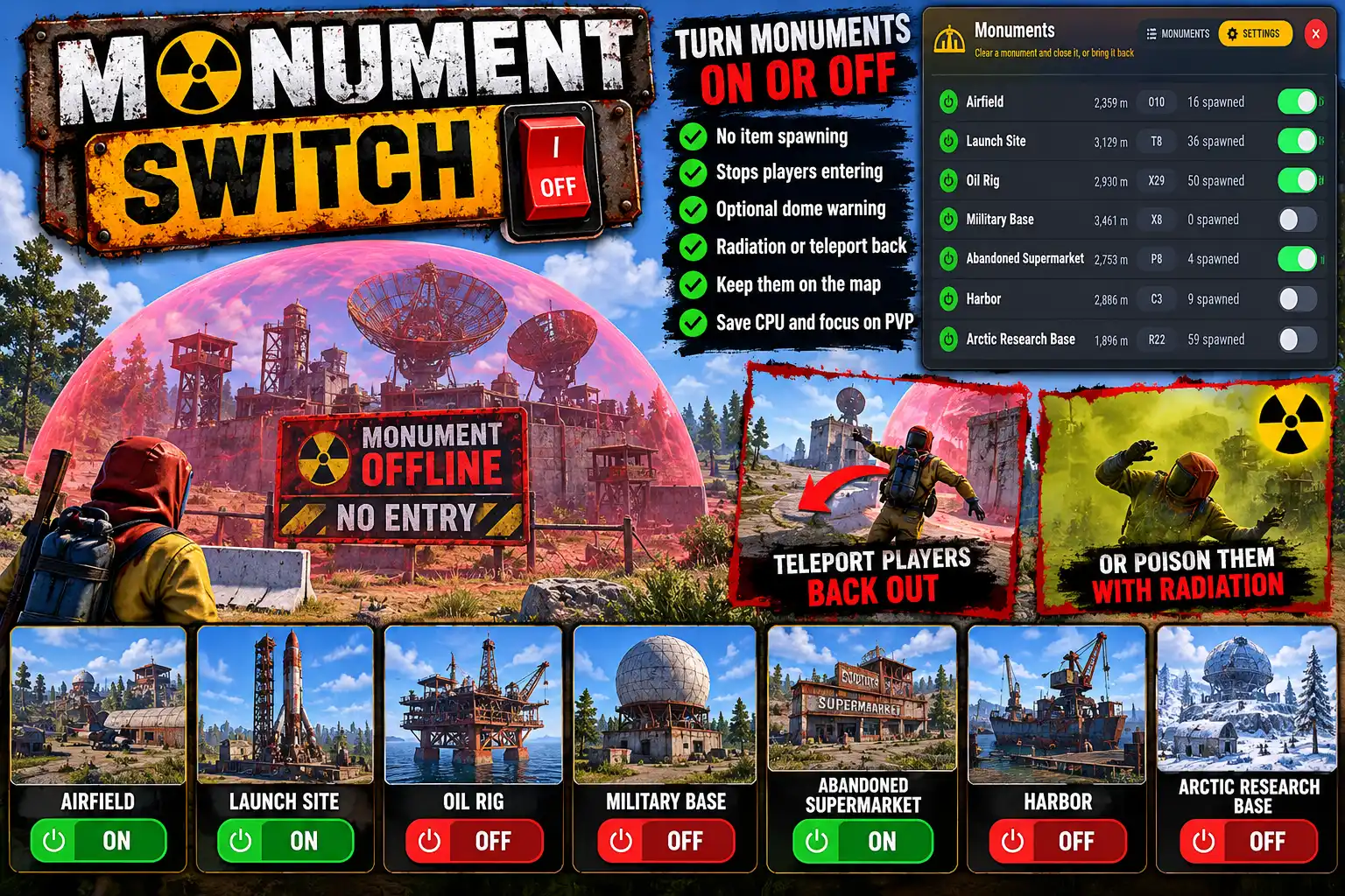 MonumentSwitch screenshot 1